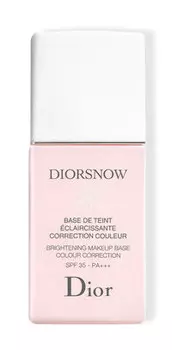 Корректирующая база под макияж DiorSnow Base de Teint Eclaircissante Correction Couleur SPF 35