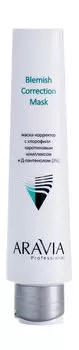 Корректирующая маска для проблемной и жирной кожи лица с Д-пантенолом Aravia Professional Blemish Correction Mask