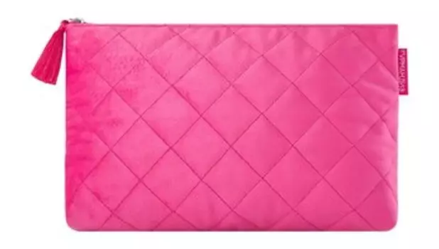 Косметичка Гурмандиз Бархатная Косметичка-Конверт Цвета Фуксия