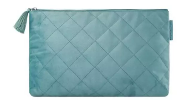 Косметичка Гурмандиз Бархатная Косметичка-Конверт Мятная