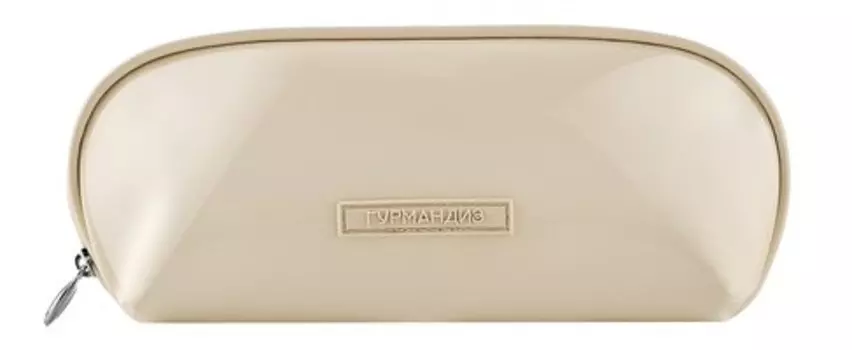 Косметичка Гурмандиз Косметичка Лаковая Бежевая Малая