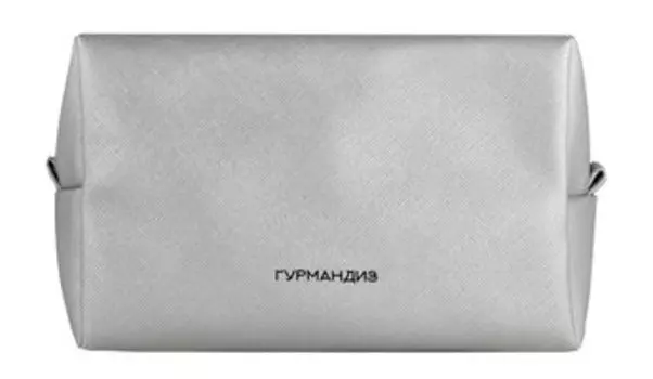 Косметичка Гурмандиз Косметичка Сафьяновая Квадратная Металлик