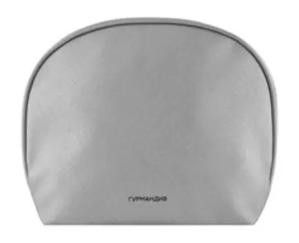 Косметичка Гурмандиз Косметичка Сафьяновая Серебряная Большая