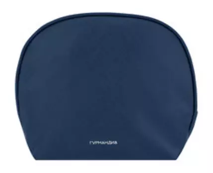 Косметичка Гурмандиз Косметичка Сафьяновая Синяя Большая
