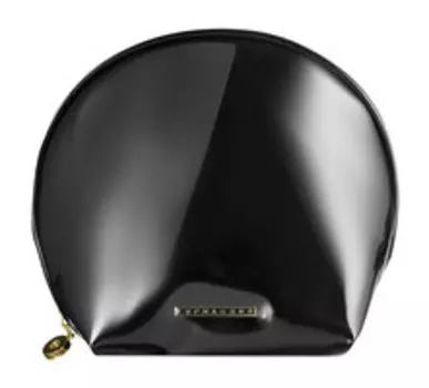 Косметичка Гурмандиз Лаковая косметичка Черная Средняя