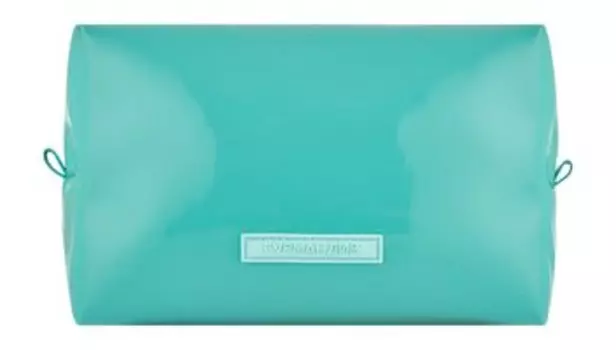 Косметичка Гурмандиз Лаковая Косметичка Мятная Квадратная