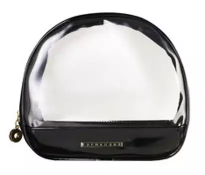 Косметичка Гурмандиз Прозрачная косметичка Черная