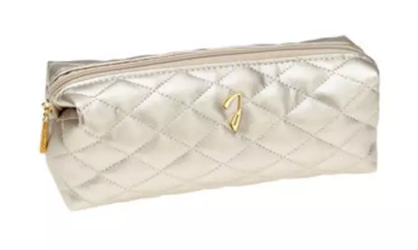 Косметичка Janeke Косметичка стеганая бронзовая прямоугольная