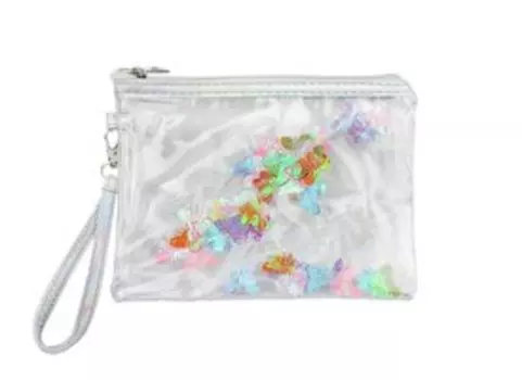 Косметичка Lukky Косметичка Пайетки-бабочки