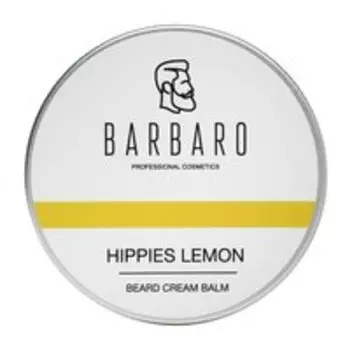 Крем-бальзам с ароматом цитруса и мяты Barbaro Hippies Lemon Beard Cream Balm