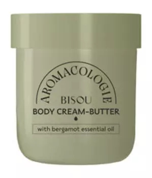 Крем-баттер для тела с эфирным маслом бергамота Bisou Aromacologie Bergamot Body Cream Butter