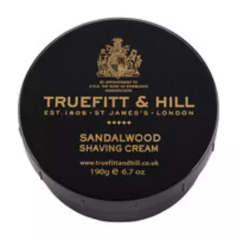 Крем для бритья в банке Truefitt&Hill Sandalwood Shaving Cream Bowl