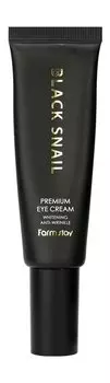 Крем для глаз с муцином черной улитки FarmStay Black Snail Premium Eye Cream