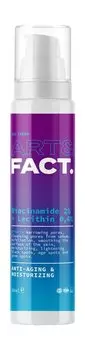Крем для кожи вокруг глаз с ниацинамидом 2% и лецитином 0,4% Art&Fact. Anti Aging and Moisturizing Eye Cream