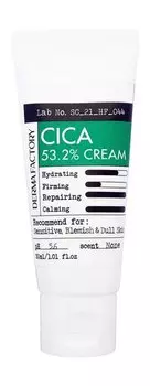 Крем для лица с экстрактом центеллы азиатской Derma Factory CICA 53.2% Cream