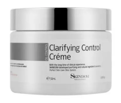 Крем для лица с детокс-эффектом Skindom Clarifying Control Cream
