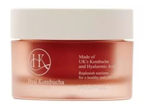 Крем для лица с комбучей и гиалуроновой кислотой Medi-Peel Hyal Kombucha Tea-Tox Cream