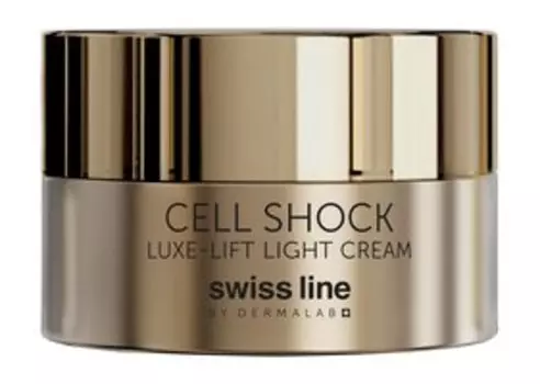 Крем для лица с морским коллагеном и золотом Swiss Line Cell Shock Luxe-Lift Light Cream