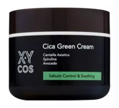 Крем для проблемной и жирной кожи лица Xycos Sebum Control & Soothing Cica Green Cream