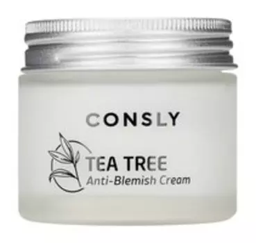Крем для проблемной кожи лица с экстрактом чайного дерева Consly Tea Tree Anti-Blemish Cream