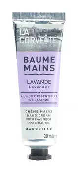Крем для рук c эфирным маслом лаванды и биомаслом оливы La Corvette Creme Mains Fleur de Lavande l’huile d’olive Bio