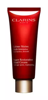 Крем для рук против морщин и пигментных пятен Clarins Super Restorative Hand Cream Anti-age Spots, Replenishing