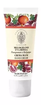 Крем для рук с ароматом граната и красного винограда La Florentina Hand Cream Pomegranate and Red Grapes