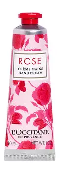 Крем для рук с ароматом розы L'Occitane Rose Hand Cream Travel Size