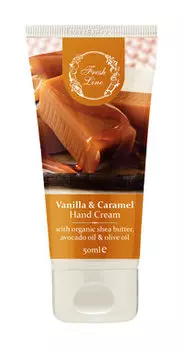 Крем для рук с ароматом ванили и карамели Fresh Line Vanilla & Caramel Hand Cream