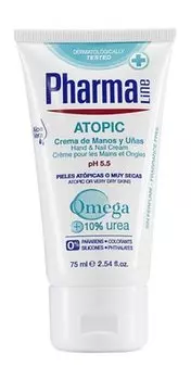 Крем для сухой и чувствительной кожи рук и ногтей Herbal Pharmaline Atopic Hand & Nail Cream