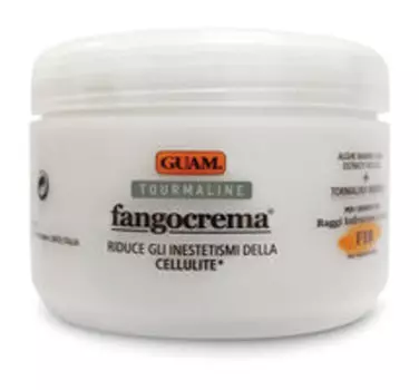 Крем для тела антицеллюлитный разогревающий с микрокристаллами Турмалина Guam Tourmaline Fangocrema