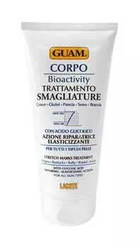 Крем для тела от растяжек биоактивный с гликолевой кислотой Guam Corpo Bioactivity Trattamento Smagliature