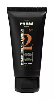 Крем флюид для лица после бритья Press Gurwits Pour Homme Moisturizing Fluid FaceCream № 2 Tonka Bean, Pepper, Patchouli.