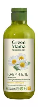 Крем-гель для душа для чувствительной кожи Green Mama Ромашка и календула