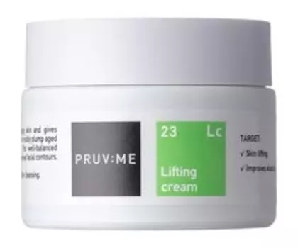 Крем-лифтинг для лица с комплексом пептидов PRUV:ME Lc 23 Lifting Cream