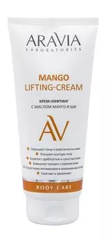 Крем-лифтинг для тела с маслами манго и ши Aravia Laboratories Body Care Mango Lifting-Cream