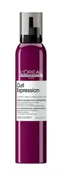 Крем-мусс 10-в-1 с термозащитой для кудрявых волос c глицерином 1% L'Oreal Professionnel Curl Expression 10-in-1 Professional Cream-in-Mousse