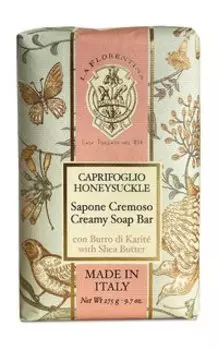 Крем-мыло с ароматом жимолости La Florentina Cream Soap Honeysuckle