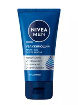 Крем после бритья с гиалуроновой кислотой Nivea Men Увлажняющий крем-гель После бритья