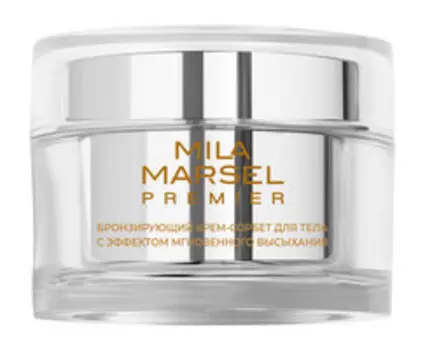 Крем-сорбет для тела с эффектом мгновенного высыхания MilaMarsel Premier Бронзирующий крем-сорбет для тела