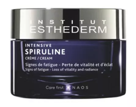 Крем, улучшающий тонус кожи лица, со спирулиной Institut Esthederm Intensive Spiruline Creme
