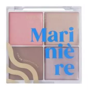 Кремовая палетка для скульптурирования лица Vivienne Sabo Mariniere Cram Face Contouring Palette