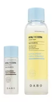 Кремовый тонер для лица с гиалуроновой кислотой и керамидами Dabo Hyal The Cera Cream Toner