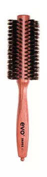 Щетка-брашинг для волос с натуральной щетиной 22 мм Evo Bruce Bristle Radial Brush 22