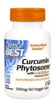 Куркумин в капсулах Doctor's Best Curcumin Phytosome with Meriva 500 mg