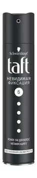 Лак для укладки волос Тафт Невидимая Фиксация Power лак для волос Мегафиксация 5