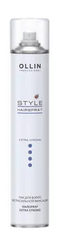 Лак для волос экстрасильной фиксации Ollin Professional Style Extra Strong Hairspray