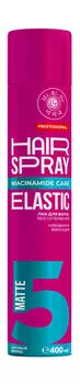 Лак для волос мегасильной фиксации с матовым финишем Mi-Ri-Ne Matte Elastic Hair Spray