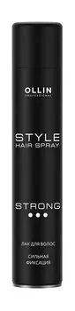 Лак для волос сильной фиксации Ollin Professional Style Strong Hair Spray
