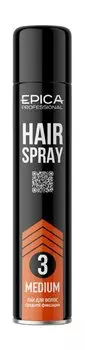 Лак для волос средней фиксации Epica Professional Hair Spray 3 Medium